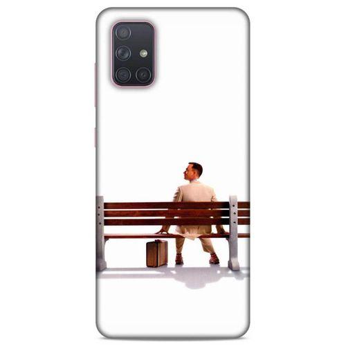 Lopard Samsung Galaxy A71 Uyumlu Kılıf IMDB Film (12) Koruyucu Silikon Forrest Gump