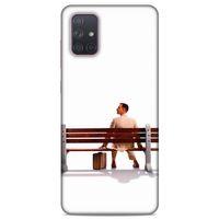 Lopard Samsung Galaxy A71 Uyumlu Kılıf IMDB Film (12) Koruyucu Silikon Forrest Gump