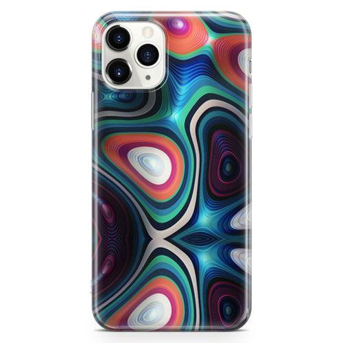 Apple iPhone 11 Pro Max Kılıf Elastik Hoparlör Arka Kapak Koruma Desenli Full Koruyucu