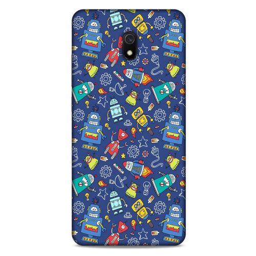 Retro (7) Desen Telefon Kılıfı Renkli Xiaomi Redmi 8A Kılıf