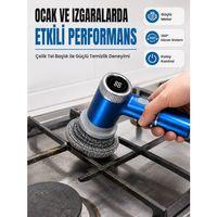 5 Farklı Değiştirilebilir Başlık İle Her Yüzey İçin Etkili Temizlik