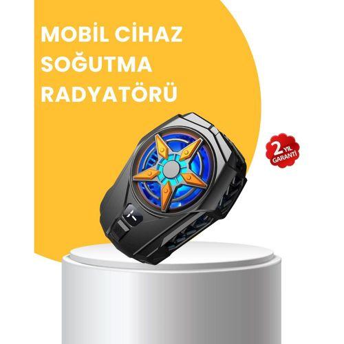 Dijital Göstergeli Evrensel Telefon Soğutma Fanı