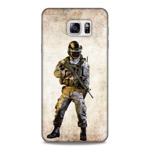 Lopard Samsung Galaxy Note 5 Uyumlu Kılıf GameX (21) Koruyucu Kapak Soldier