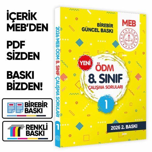 2026 LGS 8 sınıf MEB Çalışma Soruları SORU Bankası 6lı Modül Set ÖDM Çalışma Kitapları BASKI ÜCRETİ