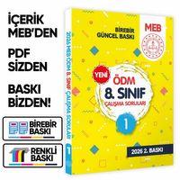 2026 LGS MEB Çalışma Soruları Soru Bankası ÖDM 8 Sınıf Çalışma Kitabı 1 BASKI ÜCRETİ