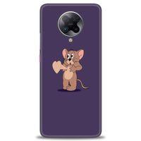 Xiaomi Redmi K30 Pro Kılıf HD Baskılı Kılıf - Aşık Jerry + Tam Ekran Koruyucu