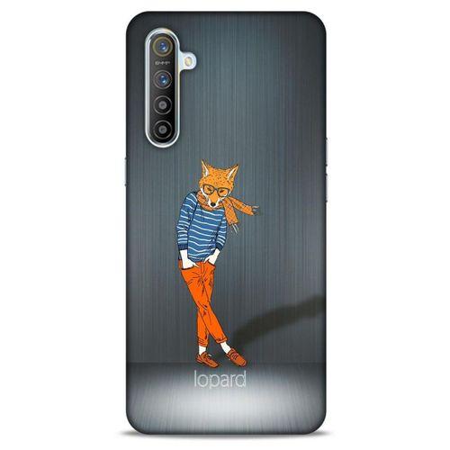 Oppo Realme XT Kılıf FunnyMaX (48) Bumper Kılıf Turuncu Tilki