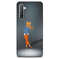 Oppo Realme XT Kılıf FunnyMaX (48) Bumper Kılıf Turuncu Tilki