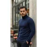 Erkek Boğazlı Yaka Uzun Kollu Triko