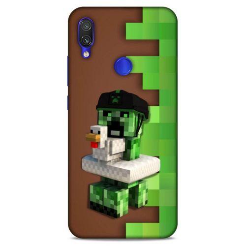 Lopard Xiaomi Redmi Note 7 Uyumlu Kılıf PiXel (35) Fit Design Kılıf Creeper