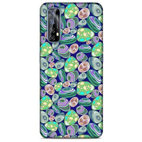 Huawei P Smart 2021 Kılıf Baskılı Özel Seri Taşlı (15) Antişok Kılıf