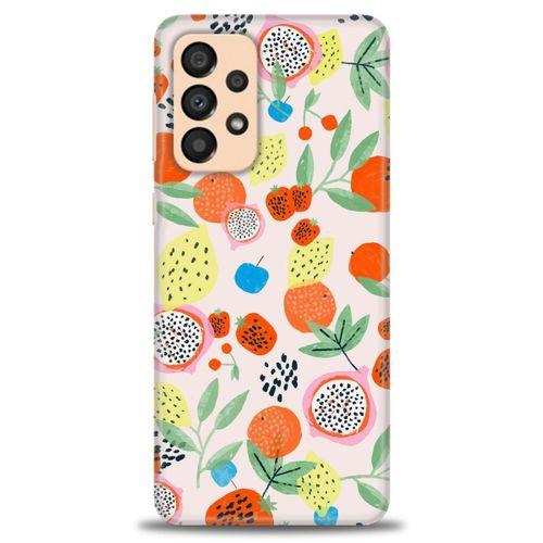 Samsung Galaxy A33 5G Kılıf HD Baskılı Kılıf - Ejder Meyvesi + Tam Ekran Koruyucu