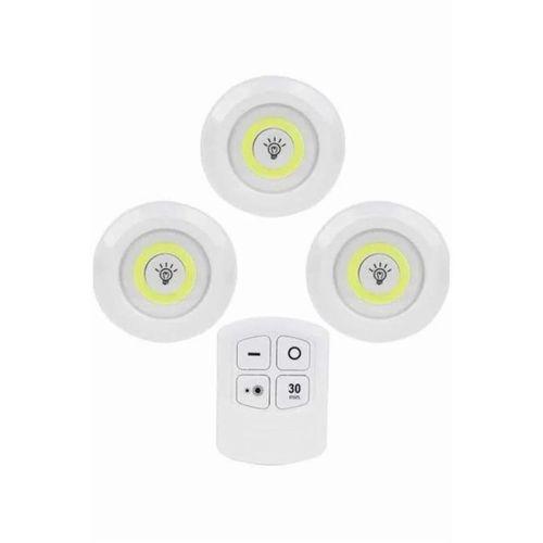 Kablosuz Pilli Işıldak  Masa Lambası Mutfak Tezgah Altı Banyo Dolabı Dolap İçi