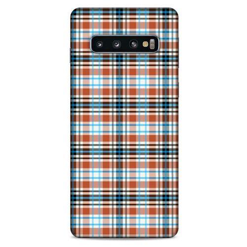 Gömlek (8) Desenli Silikon Kapak Telefon Kabı Samsung Galaxy S10 Kılıf