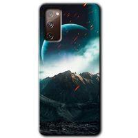 MRCİLETİSİM Samsung Galaxy S20 FE Kılıf Baskılı Kapak - Uzay Gökyüzü +Tam Ekran Koruyucu