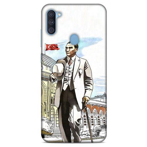 Samsung Galaxy A11 Kılıf Atatürk (50) Shockproof Kılıf Şehir