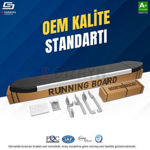 S-Dizayn Opel Grandland X 2 Hybrid Skyline Aluminyum Yan Basamak 183 Cm 2024 Üzeri A+ Kalite