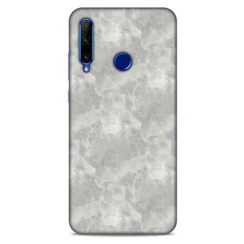 Mermer Desenli (3) Tema Kapak Gri Huawei Y6P Kılıf