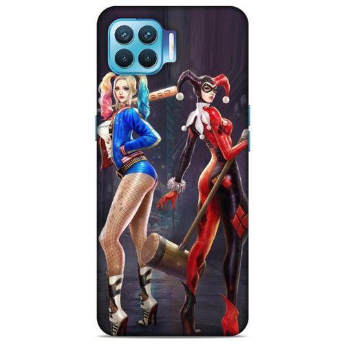 Oppo Reno 4 Lite Uyumlu Kılıf Harley Quinn (19) Kılıfları Kestane