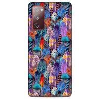 Samsung Galaxy S20 Fe Uyumlu Kılıf Mor Delisi (48) Bumper Kılıf Tüğler