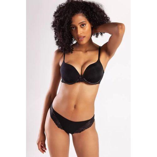 Goldy Heavy Push Up Bra, Siyah Renk Konforlu Ve Şık Sütyen
