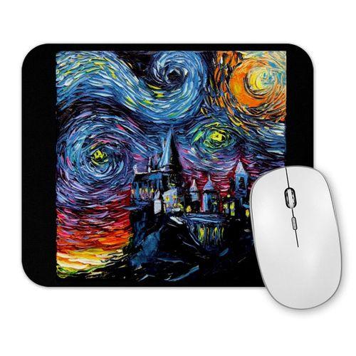 Harry Potter Van Gogh Never Saw Hogwarts Mouse Pad