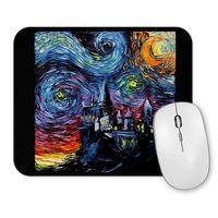 Harry Potter Van Gogh Never Saw Hogwarts Mouse Pad