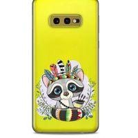 Zoologix (41) Samsung Galaxy S10 Lite Şeffaf Kılıf Silikon Desenli