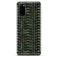 Xiaomi Poco M3 Kılıf Dragons (9) Kılıf Ejderha Cilt Açık Yeşil