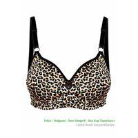 Alışveriş Meydanı Kadın Leopar Toparlayıcı Küçültücü Balensiz Boş Kap Sütyen