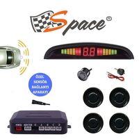 Dijital Göstergeli Ses İkazlı Park Sensörü Siyah 22Mm / Gupr24-S