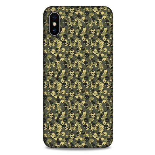 Kamuflaj 78 Apple iPhone XS Max Kılıf Silikon Kapak