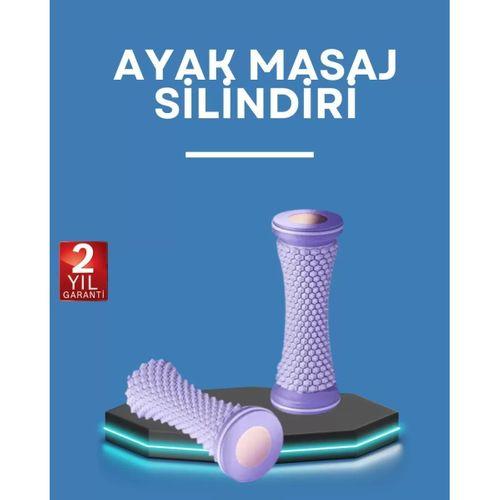 Ayak Masaj Rulosu Akupresur Silindir Kas Gevşetici Taşınabilir