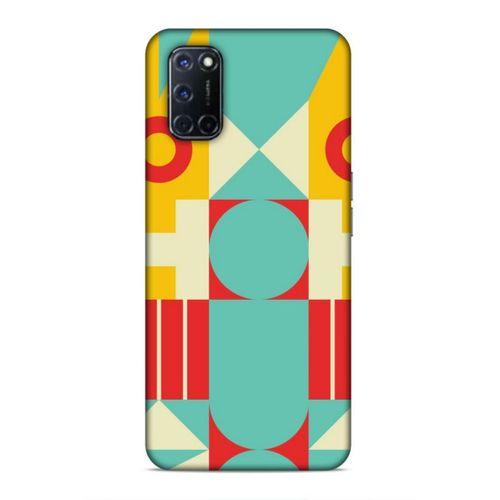 Oppo A92 Uyumlu Kılıf Insomnia (24) Darbe Emici Kılıf Bej Sarı