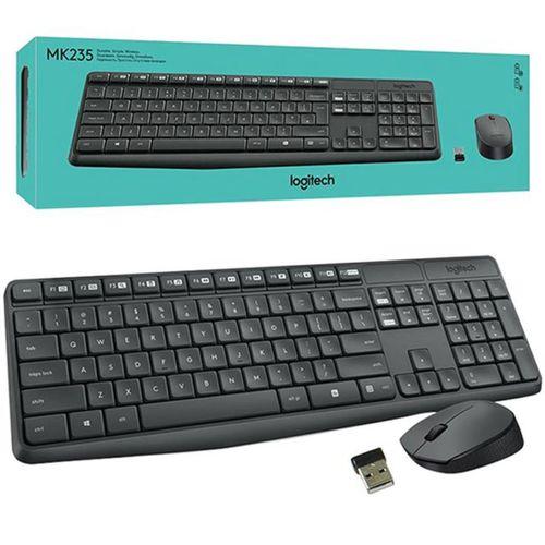 Logitech MK235 Kablosuz Q Klavye Mouse Seti