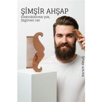 Ahşap Sakal ve Bıyık Tarağı – Antistatik Şimşir Tarak