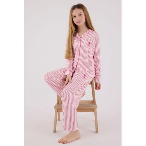 U.S.Polo U.S. Polo Assn Gömlek Pijama US2326-4 Fuşya