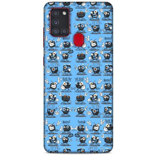 Animax Hello Monster Samsung Galaxy A21s Kılıf Desenli Silikon