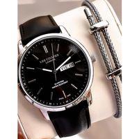 Lee Cooper İtalyan Tasarım Bileklik Hediyeli 2 Yıl Garantili 5 Atm Erkek Kol Saati ELC.08235.331