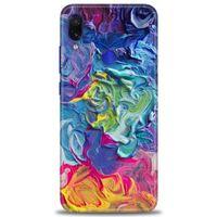 Xiaomi Redmi Note 7 Kılıf HD Baskılı Kılıf - Colors + Tam Ekran Koruyucu