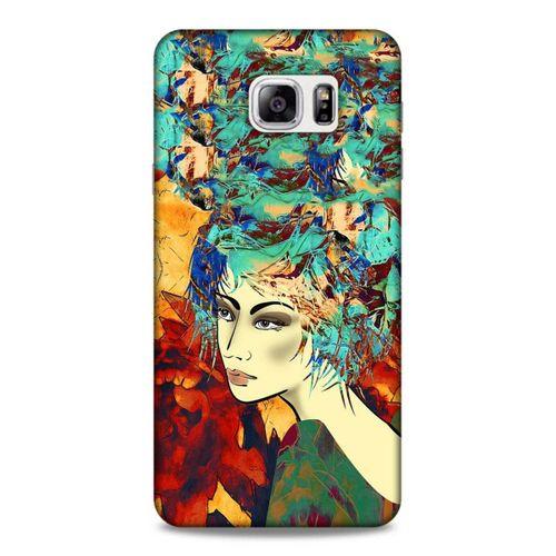 Lopard Samsung Galaxy Note 5 Uyumlu Kılıf Sürreal Yüzler ♀ (21) Koruyucu Kapak Baskılı