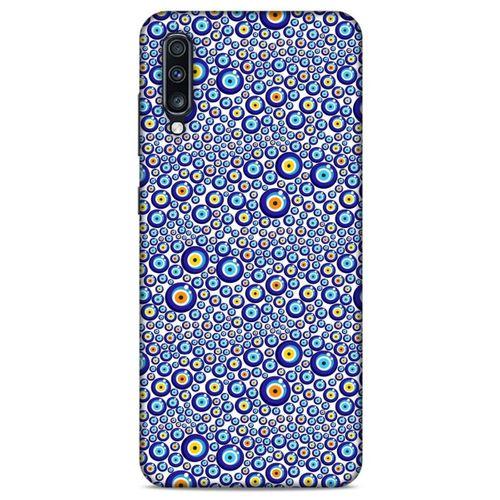 Nazarium (50) Desenli Silikon Kapak Samsung Galaxy A70s Kılıf