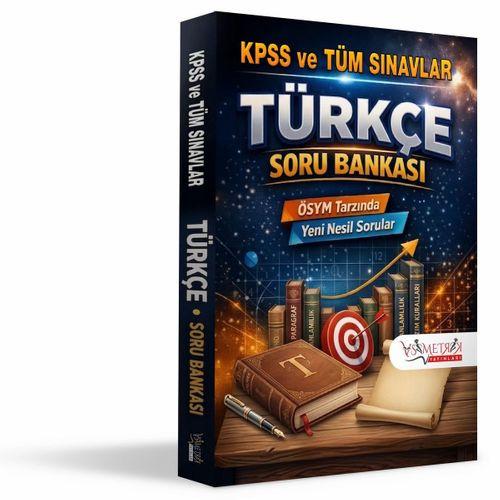 Asimetrik Yayınları KPSS ve TYT Türkçe Soru Bankası(ÖSYM Tarzında Yeni Nesil Sorular)