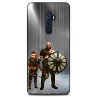 Lopard Oppo Reno 2 Uyumlu Kılıf GameX (29) Arka Koruma Kılıfı God War