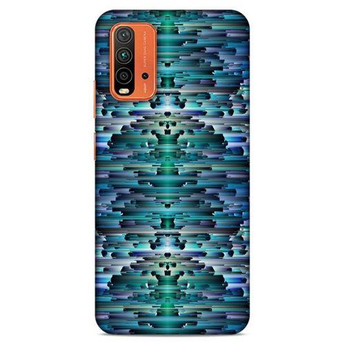 Lopard Xiaomi Redmi 9T Uyumlu Kılıf PiXel (20) Koruyucu Kılıf Mavi