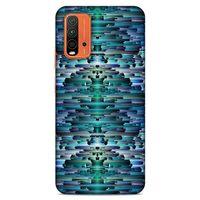 Lopard Xiaomi Redmi 9T Uyumlu Kılıf PiXel (20) Koruyucu Kılıf Mavi