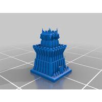 Castle Kule Dekorasyonu (Bu ürün Sadece Plastik parçadır - Almadan Önce Soru Sorabilirsiniz)