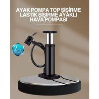 Extra Güçlü Ayak Pompası Otomobil Motosiklet Bisiklet Uyumlu