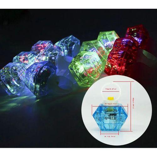Kristal Led Parti Yüzük Seti (639lı) - Lisinya