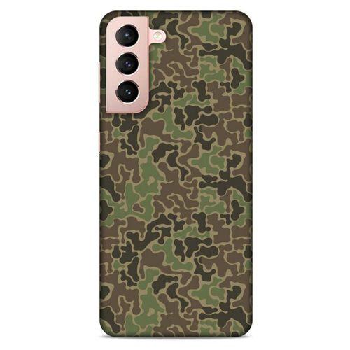 Lopard Samsung Galaxy S21 Uyumlu Kılıf Kamuflaj (92) Rugged Armor Kılıf